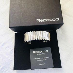 Rebecca Italian Made Silver Bangle